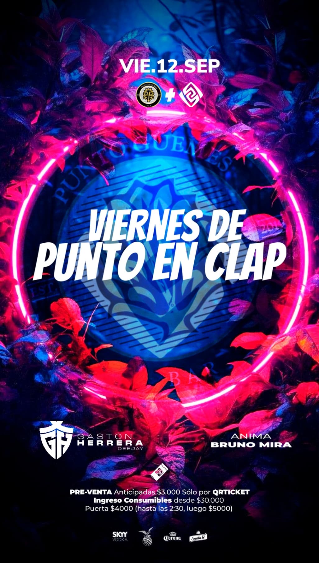 Punto en Clap 