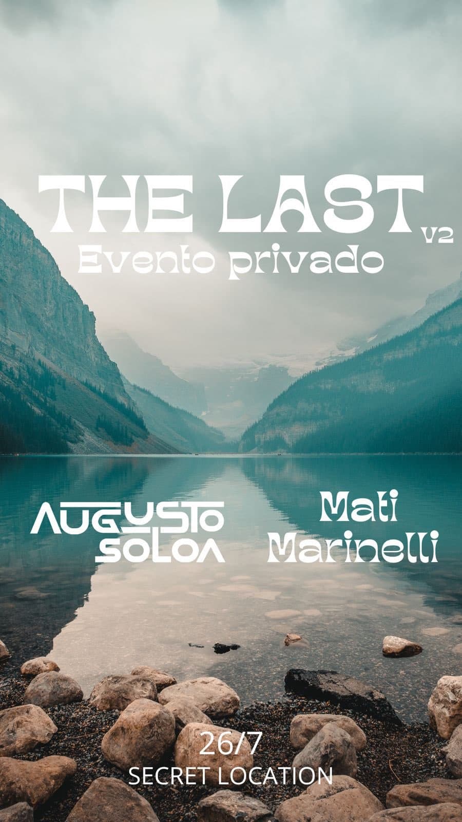 THE LAST EVENTO PRIVADO 
