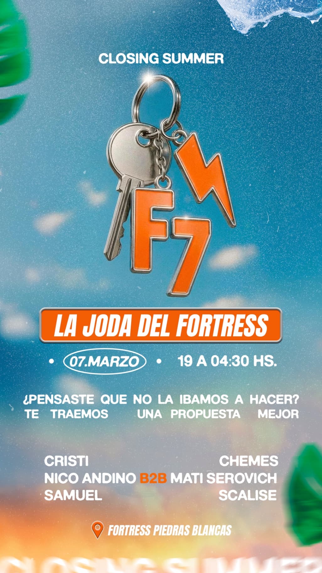 F7 LA JODA DE FORTRESS