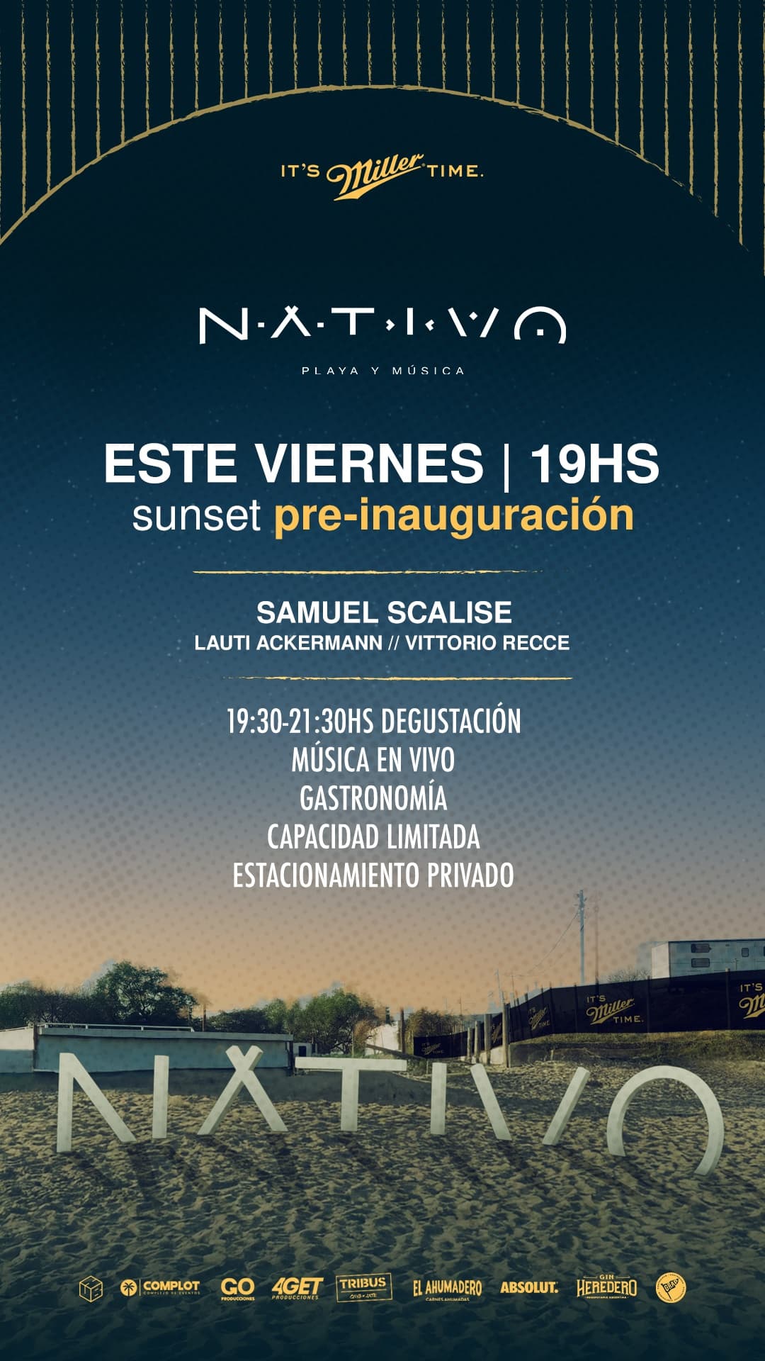 SUNSET PRE-INAUGURACIÓN