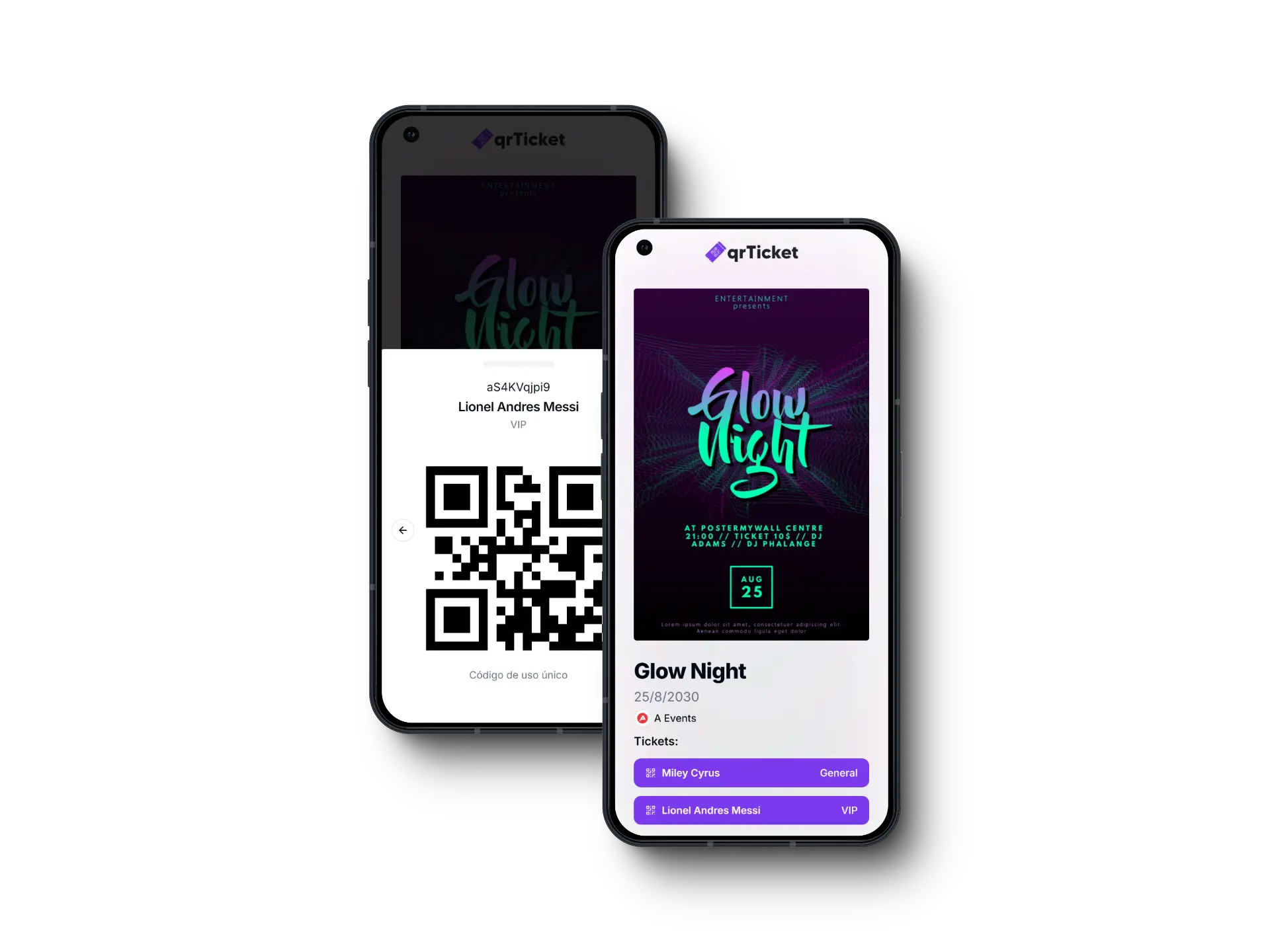 qrTicket para eventos deportivos