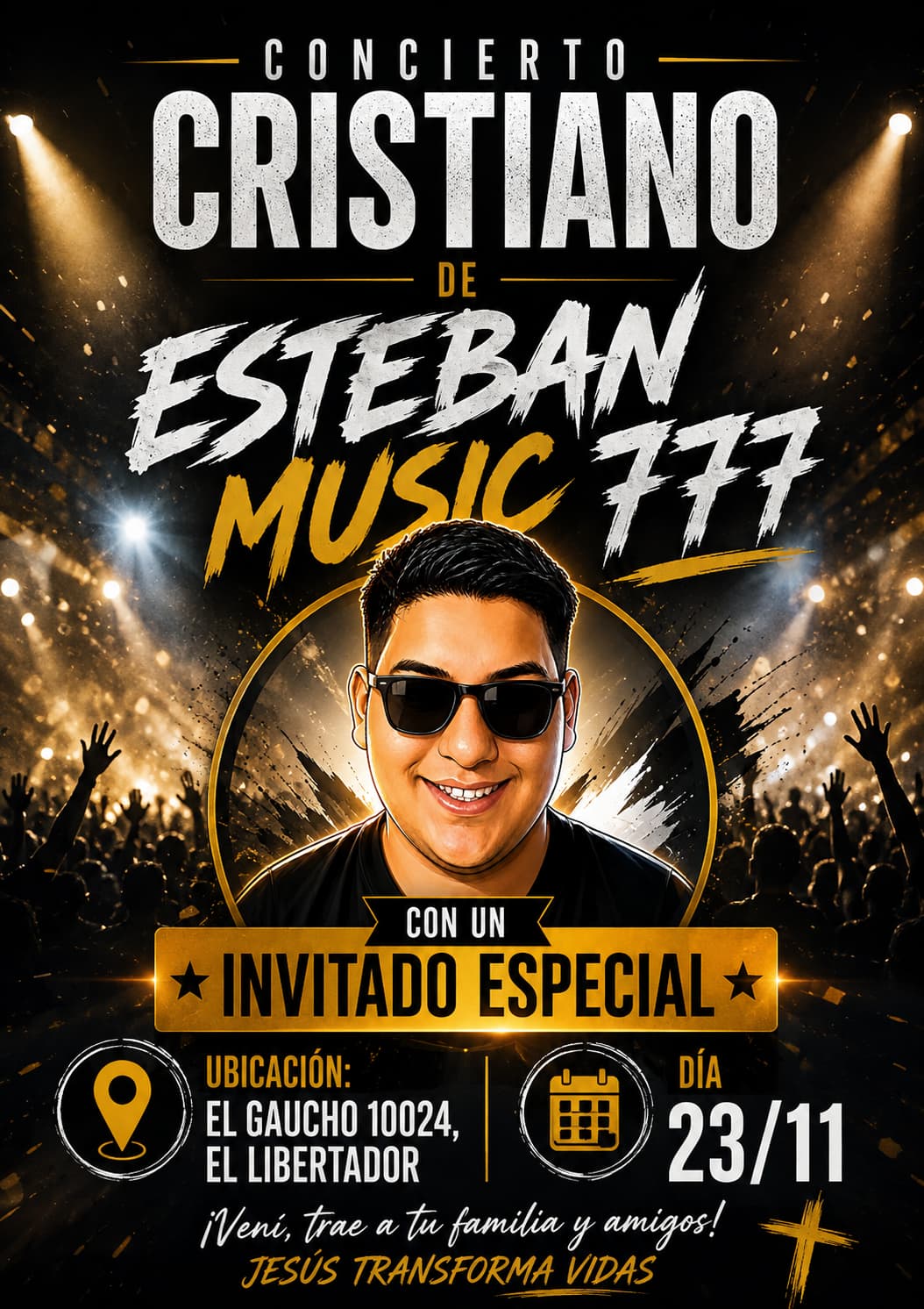 Concierto Cristiano de ESTEBAN MUSIC 777