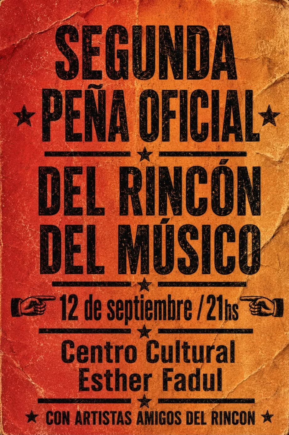 Segunda Peña Oficial del Rincón del Músico