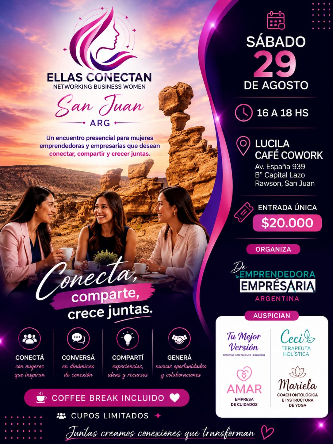 Ellas conectan San Juan