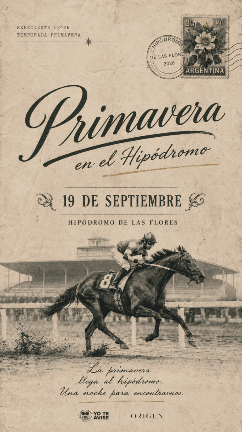 Primavera en el Hipódromo 🏇