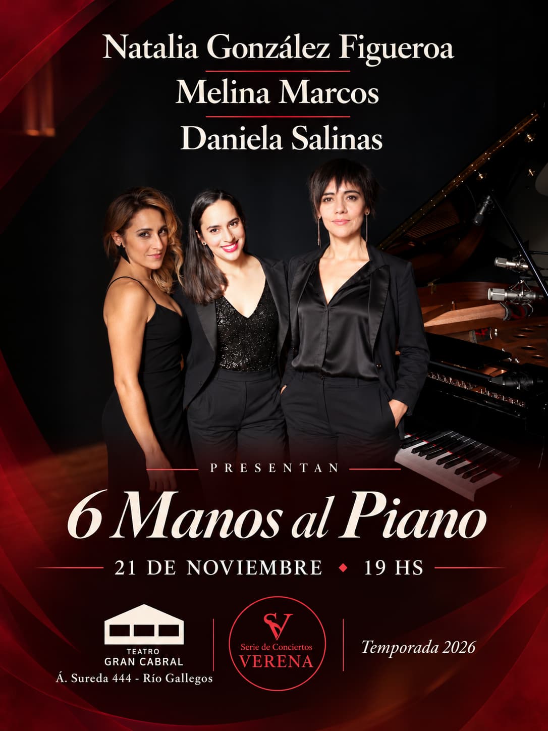 Concierto 21 de noviembre - 6 manos al piano