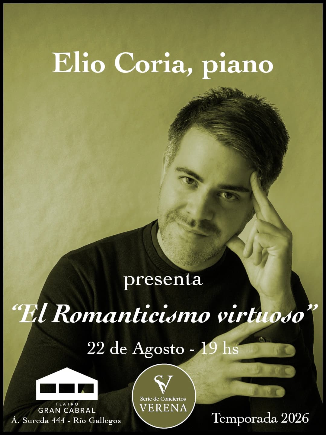 Concierto 22 de agosto - Elio Coria