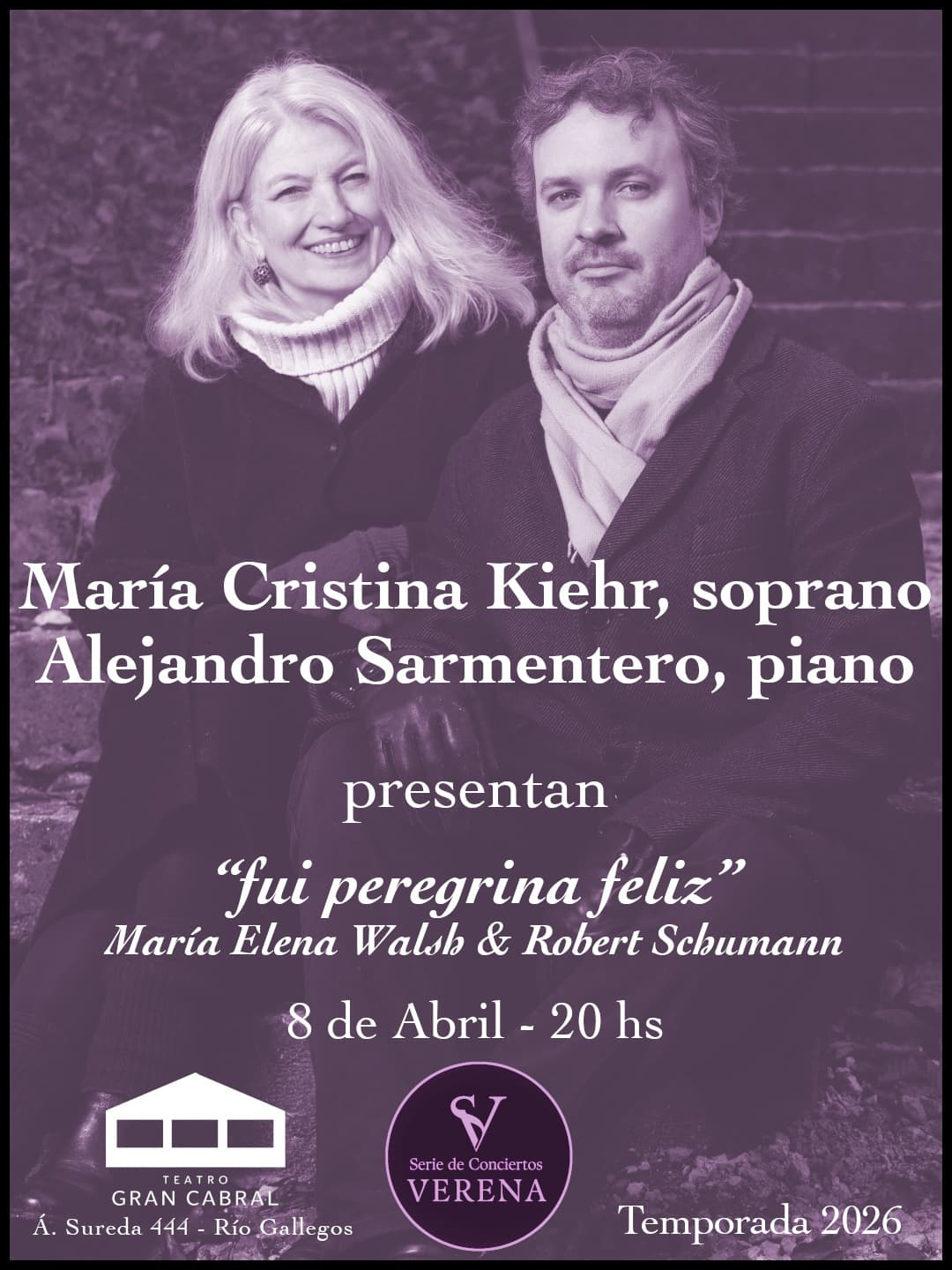 Concierto 8 de abril - Kiehr & Sarmentero
