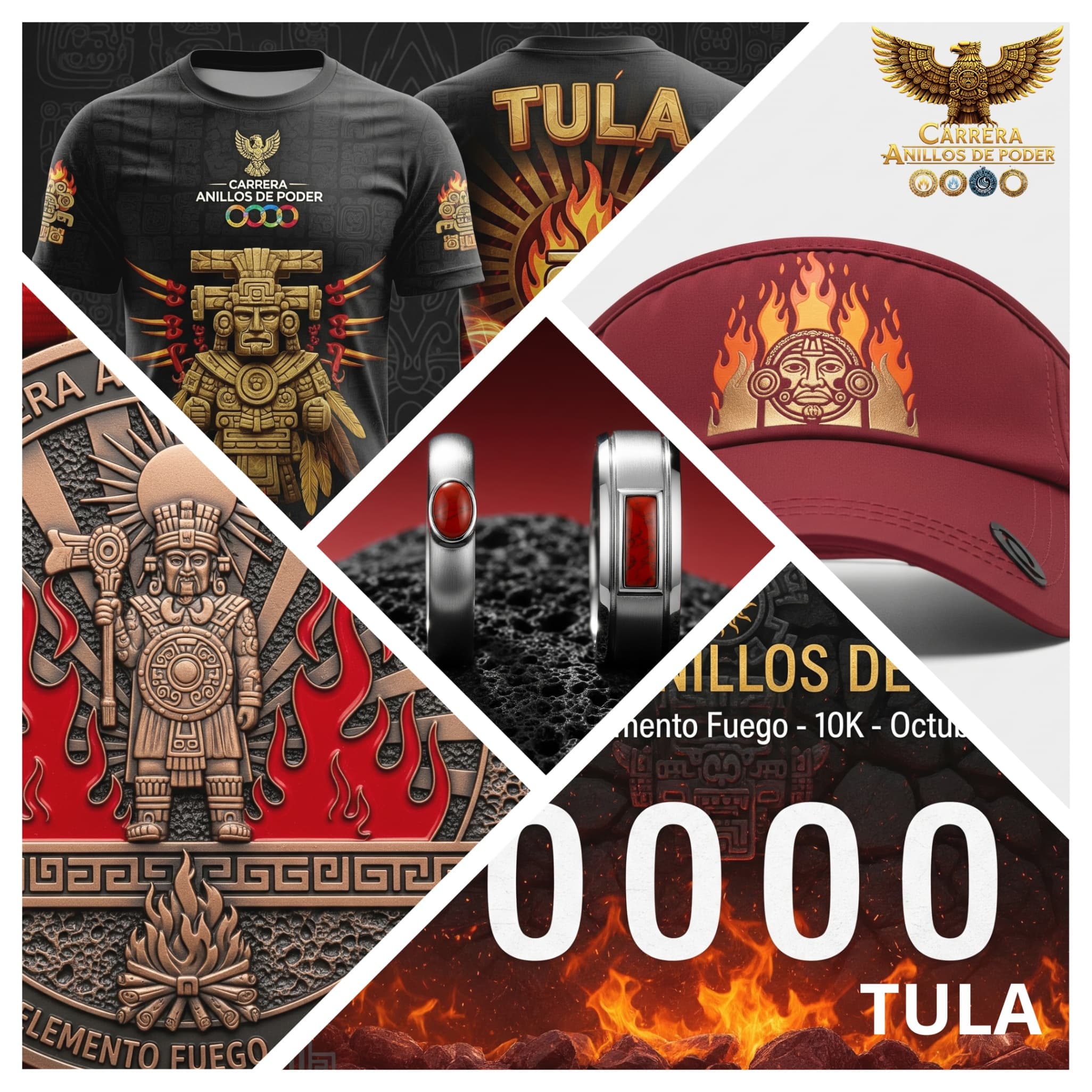 Carrera Anillos de Poder Tula