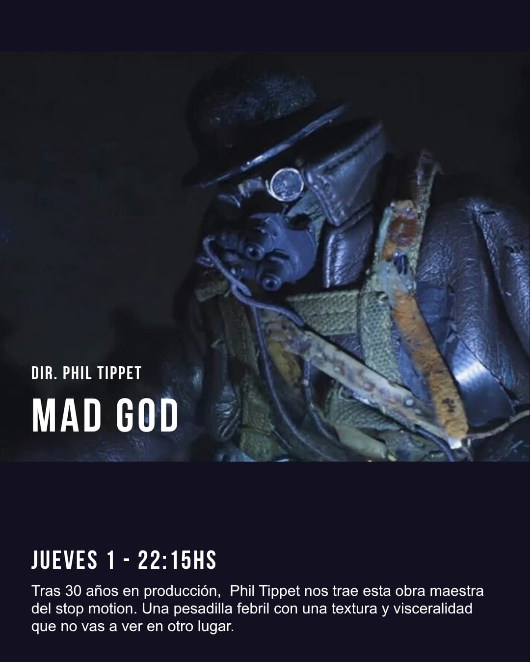 CINE OCULTO - Mad God 22:15hs