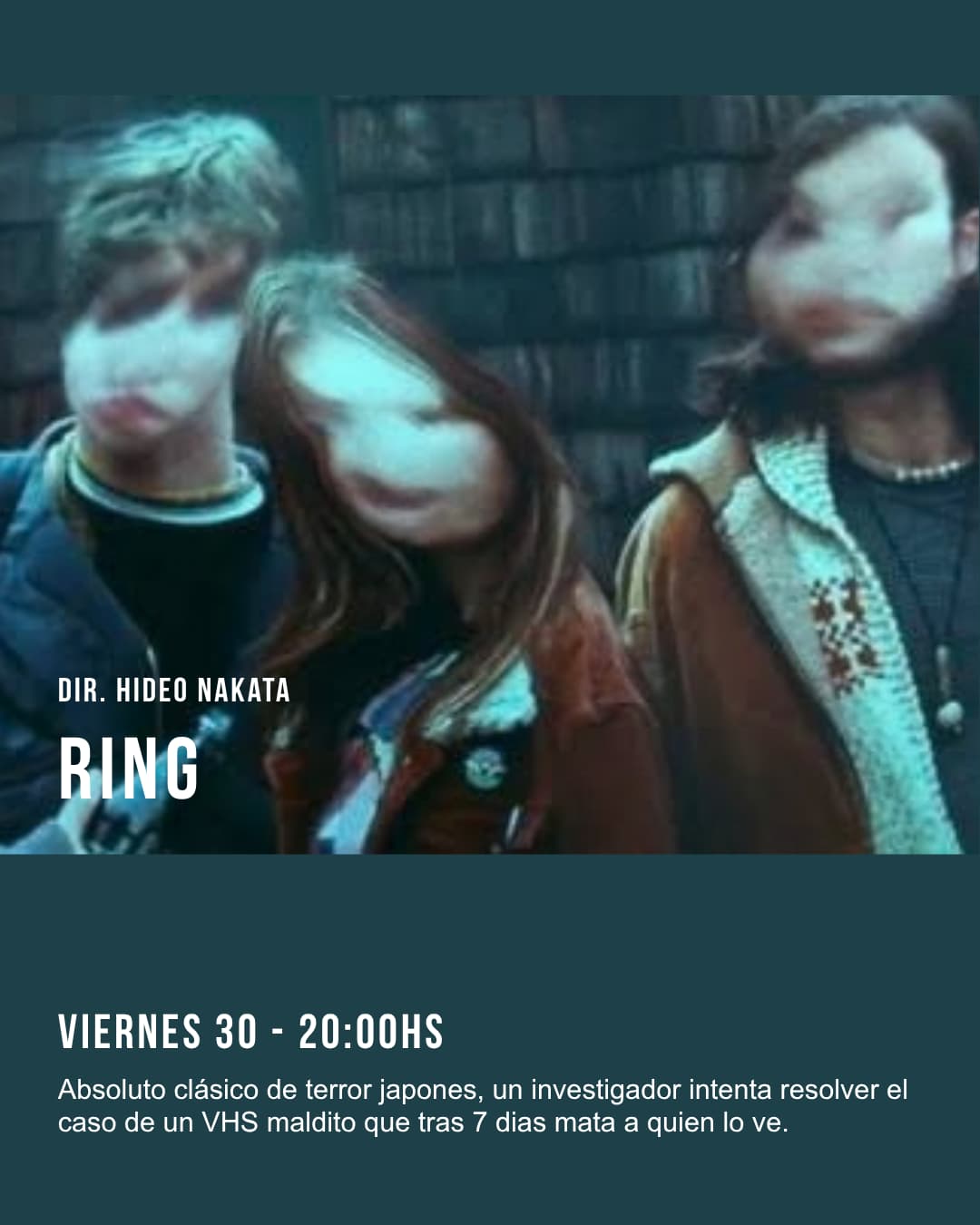 CINE OCULTO - The Ring 20hs