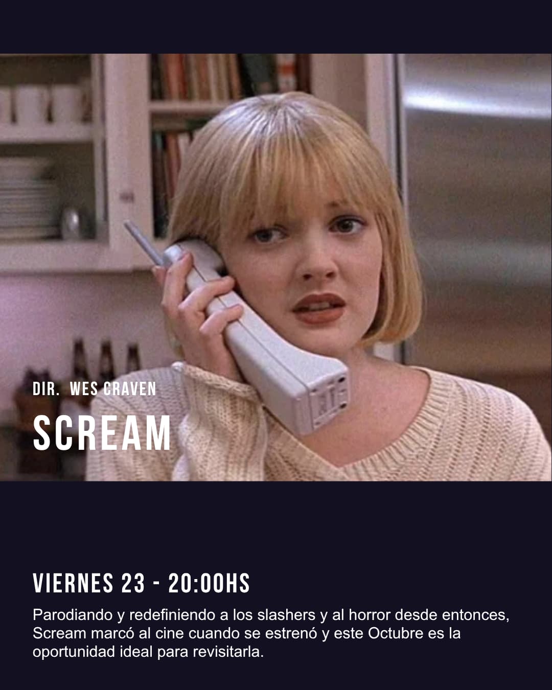 CINE OCULTO - Scream 20hs