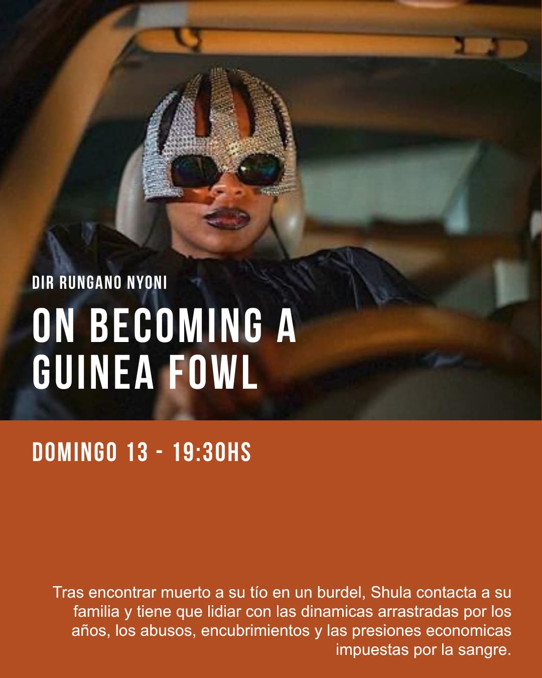 CINE OCULTO - On becoming a guinea fowl 19:30hs