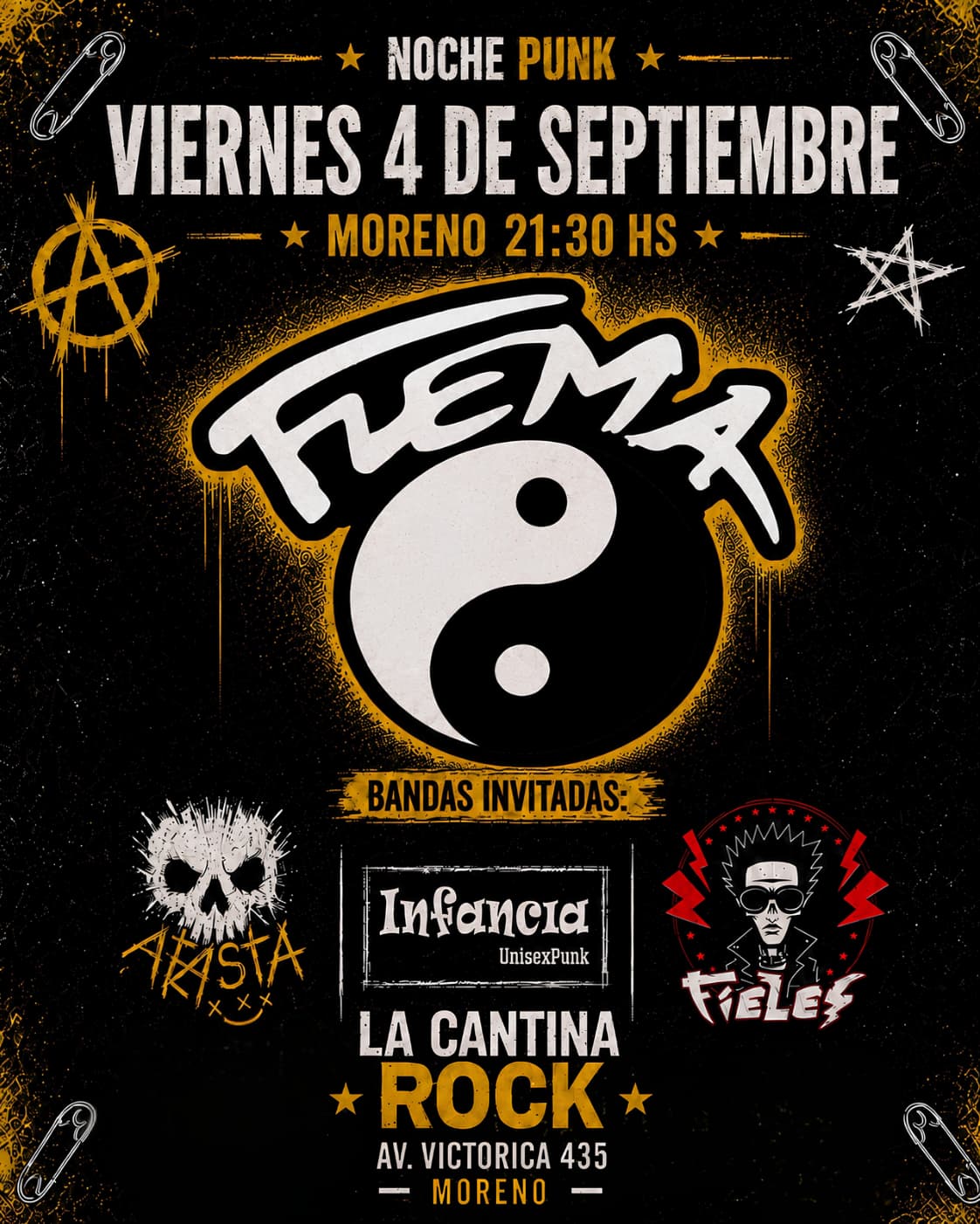 Flema en Moreno - Vie 4 Sep