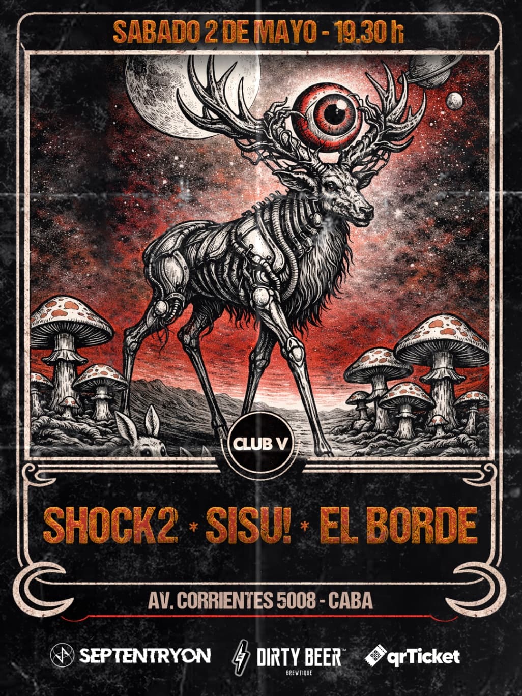 QUIEREN ROCK? SHOCK2 - SISU! - EL BORDE