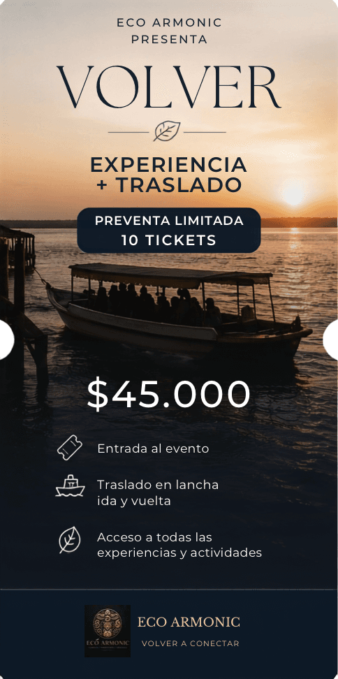 🚤11:30AM PREVENTA — VOLVER + TRASLADO (solo 10 tickets )