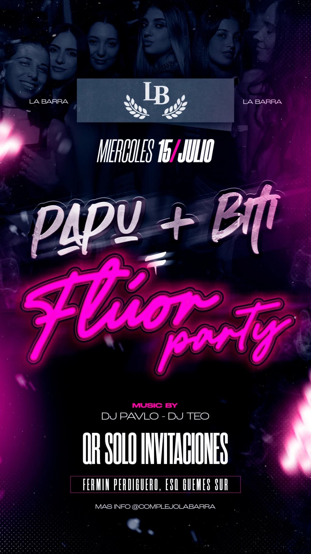 PAPU + BM= FLUOR PARTY