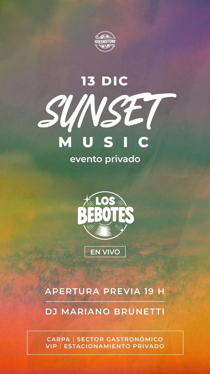 SUNSET MUSIC