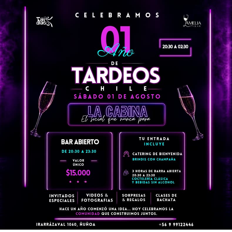 Aniversario de Tardeos Chile