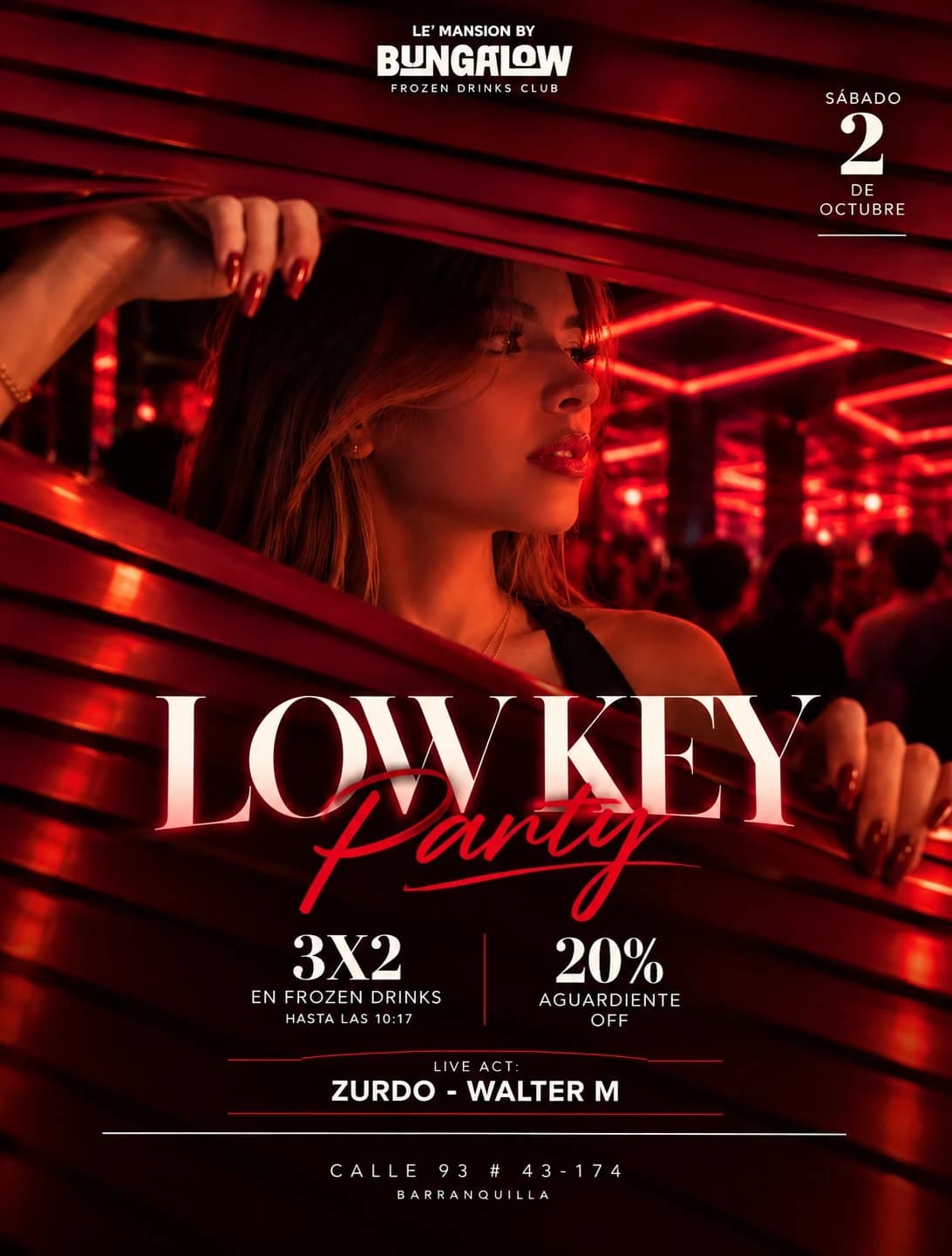 Sábado 3 Octubre low key party