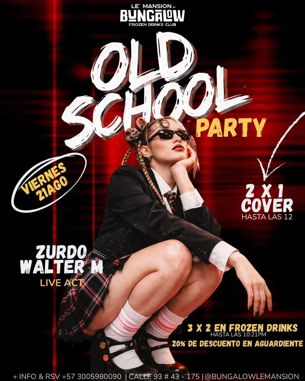 Old School Viernes 21 agosto