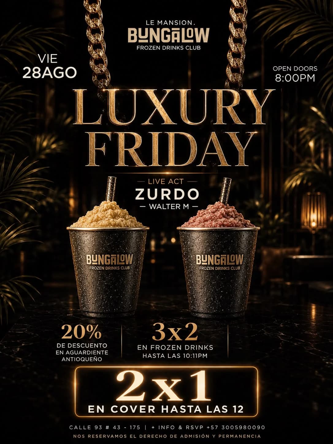 Luxury Friday 28 de agosto