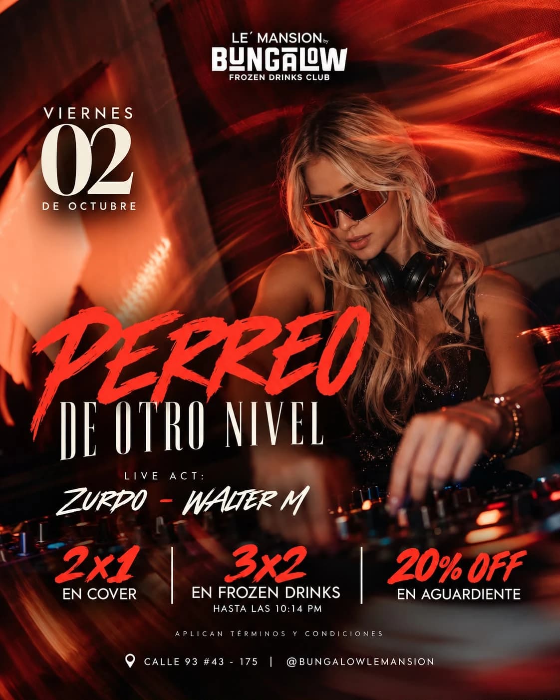 Viernes 2x1 Perreo a otro nivel