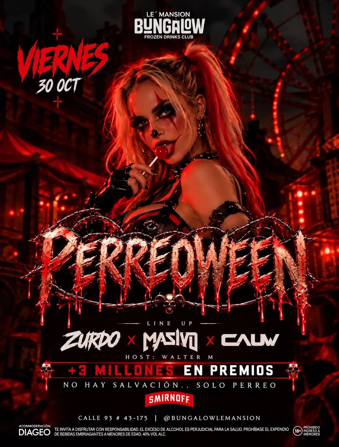PERREOWEEN viernes 30 de octubre