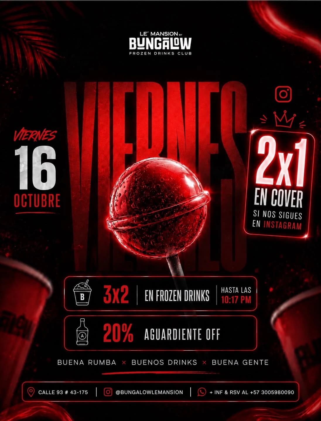 Viernes 2x1 16 octubre