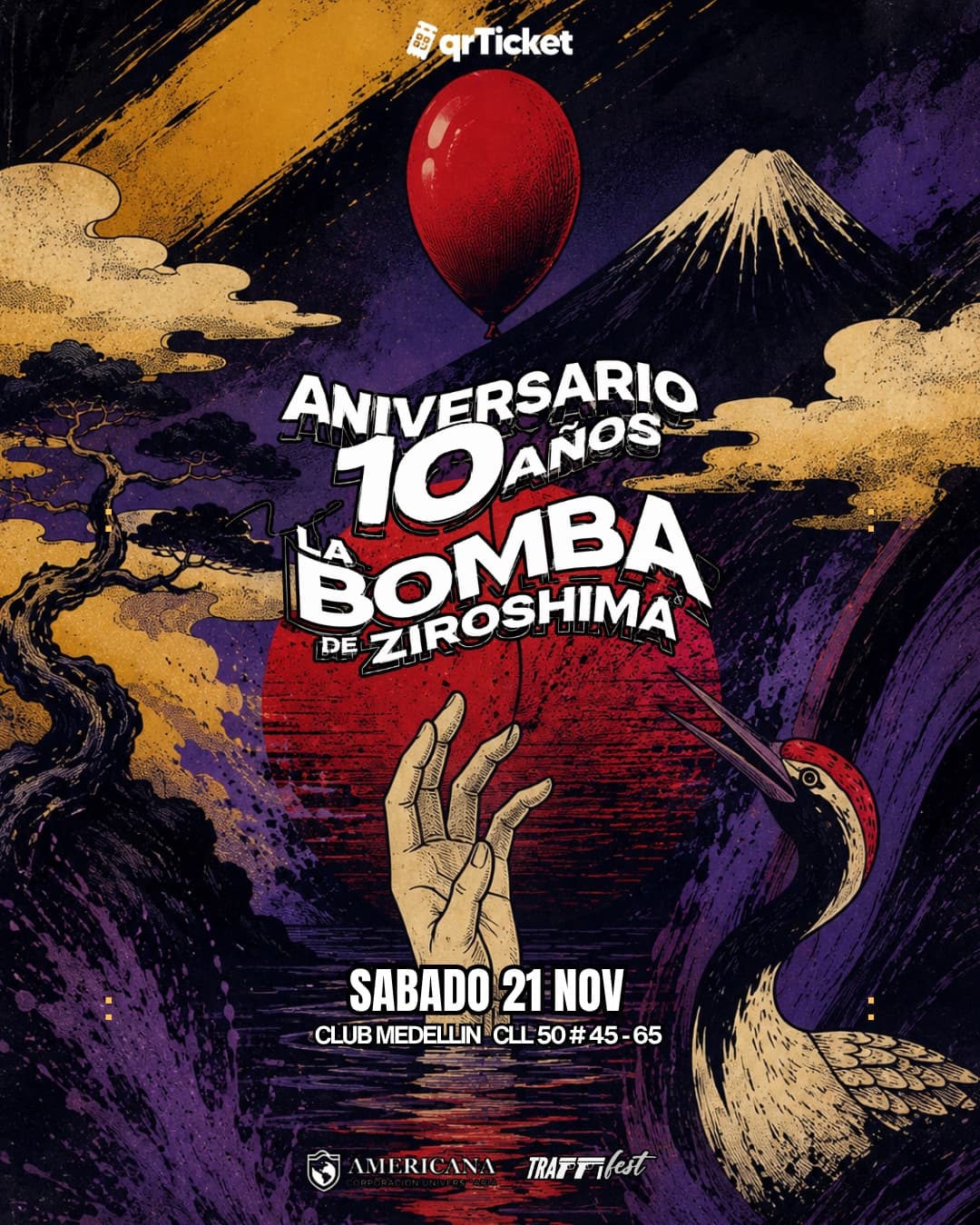 10 años la Bomba de ziroshima (celebración)