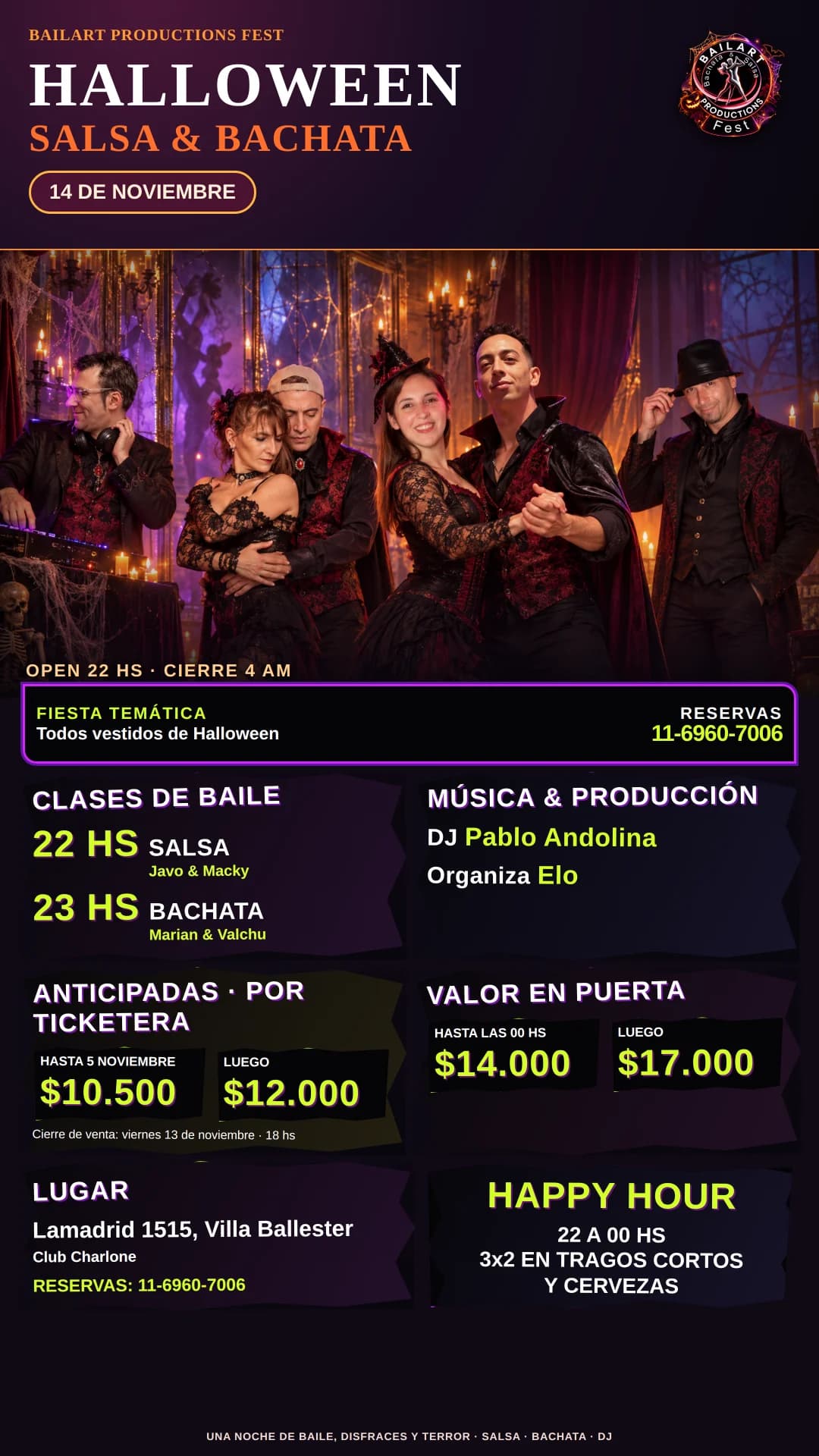 Bailart Productions Fest - Halloween -