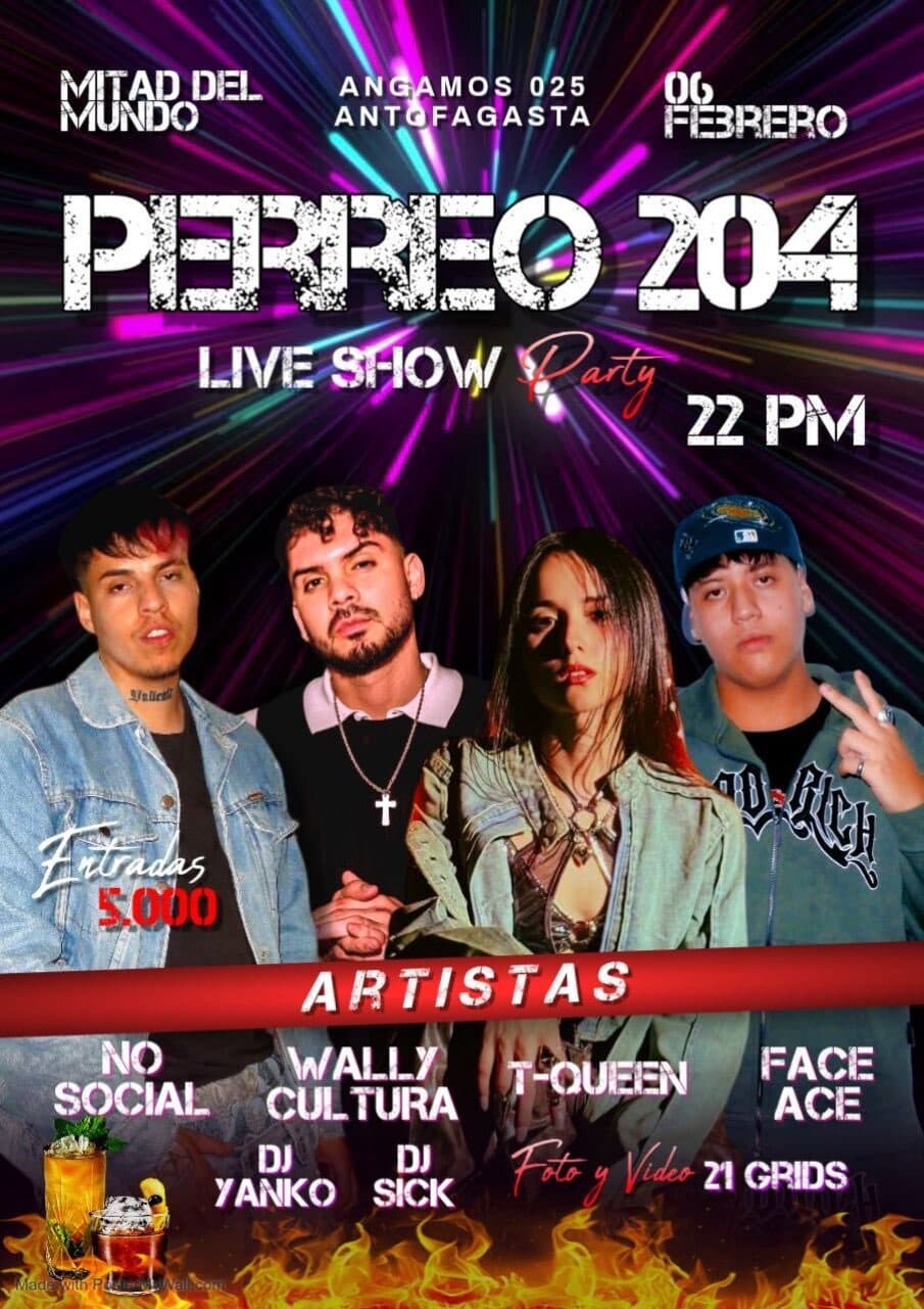 🔥PERREO 204🔥 LIVE SHOW PARTY