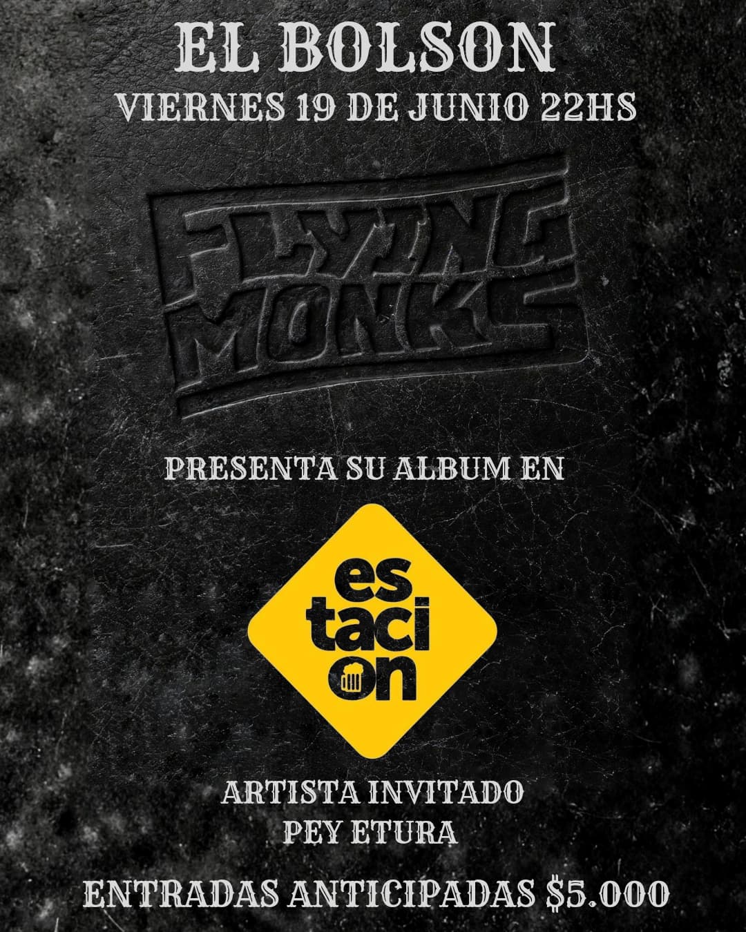 Flying Monks + Pey Etura