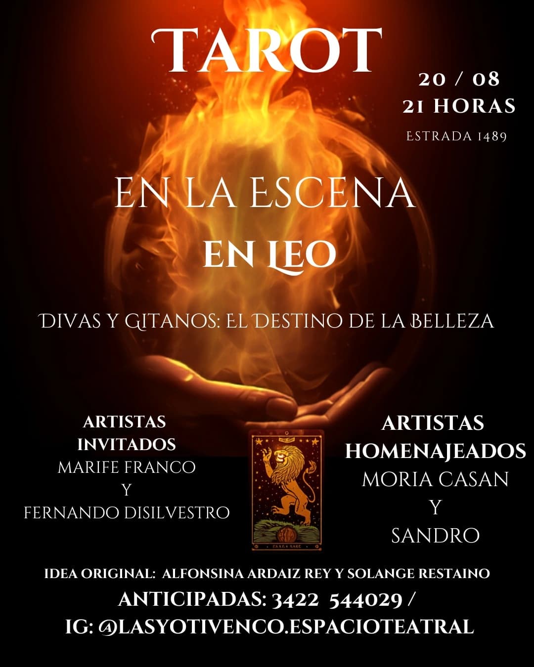 Tarot en la escena En Leo