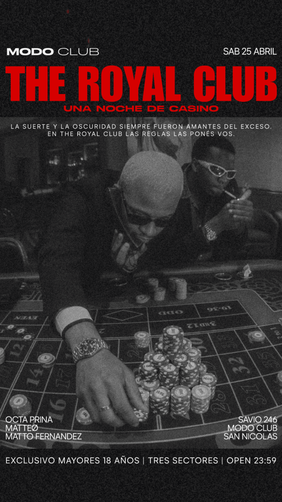 THE ROYAL CLUB Modo Club