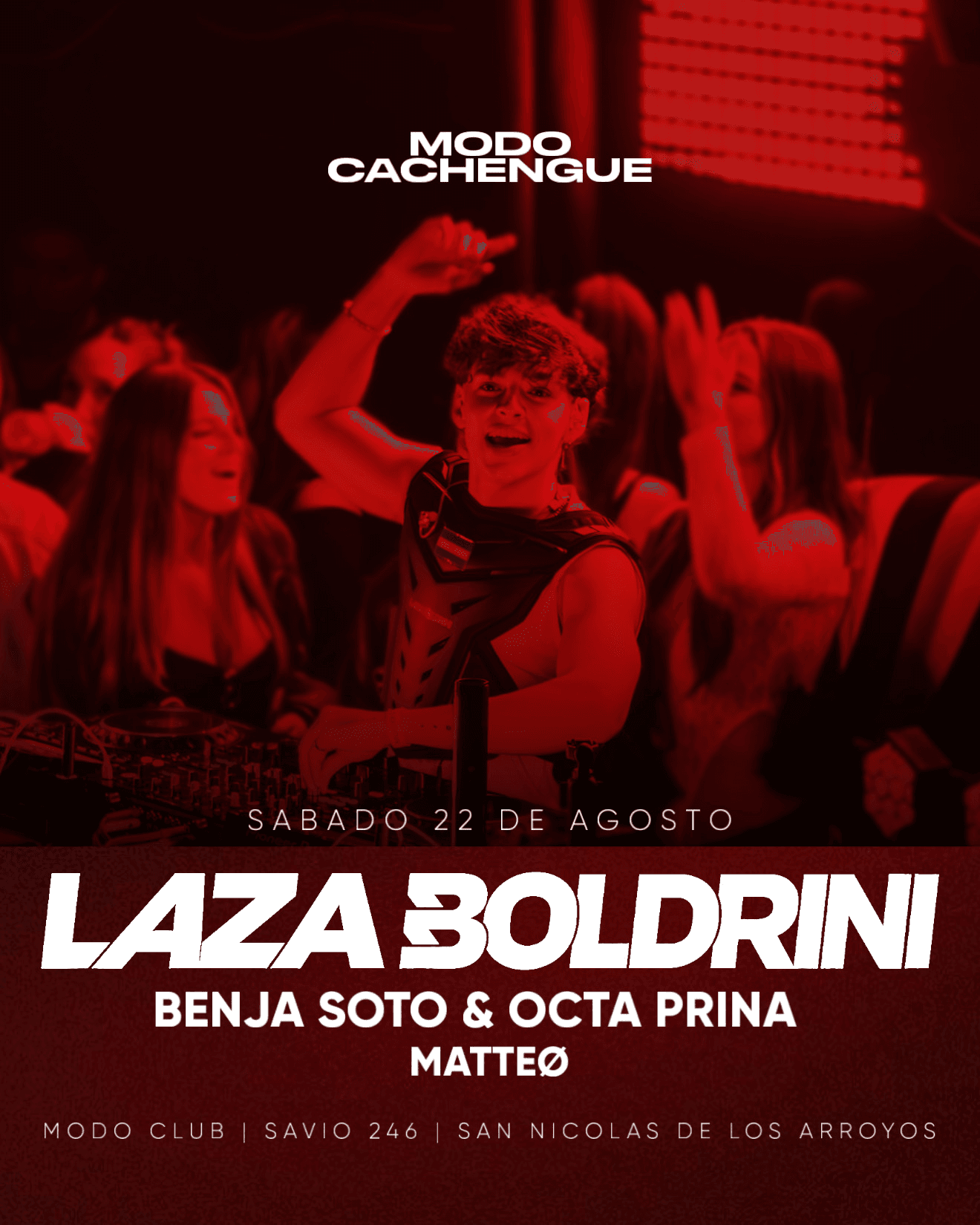 Laza Boldrini x Modo Cachengue