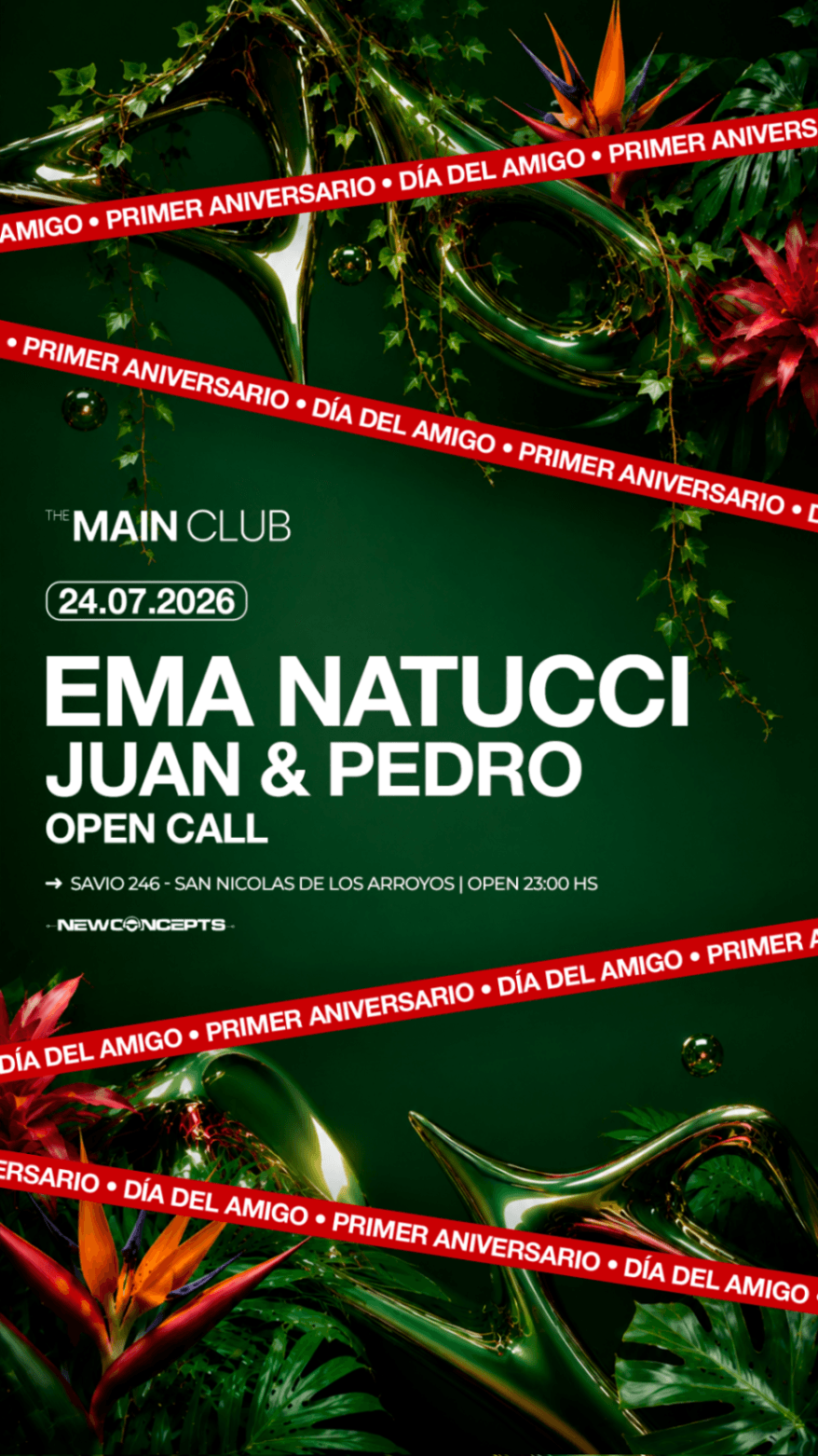 Aniversario & Día del Amigo The Main Club