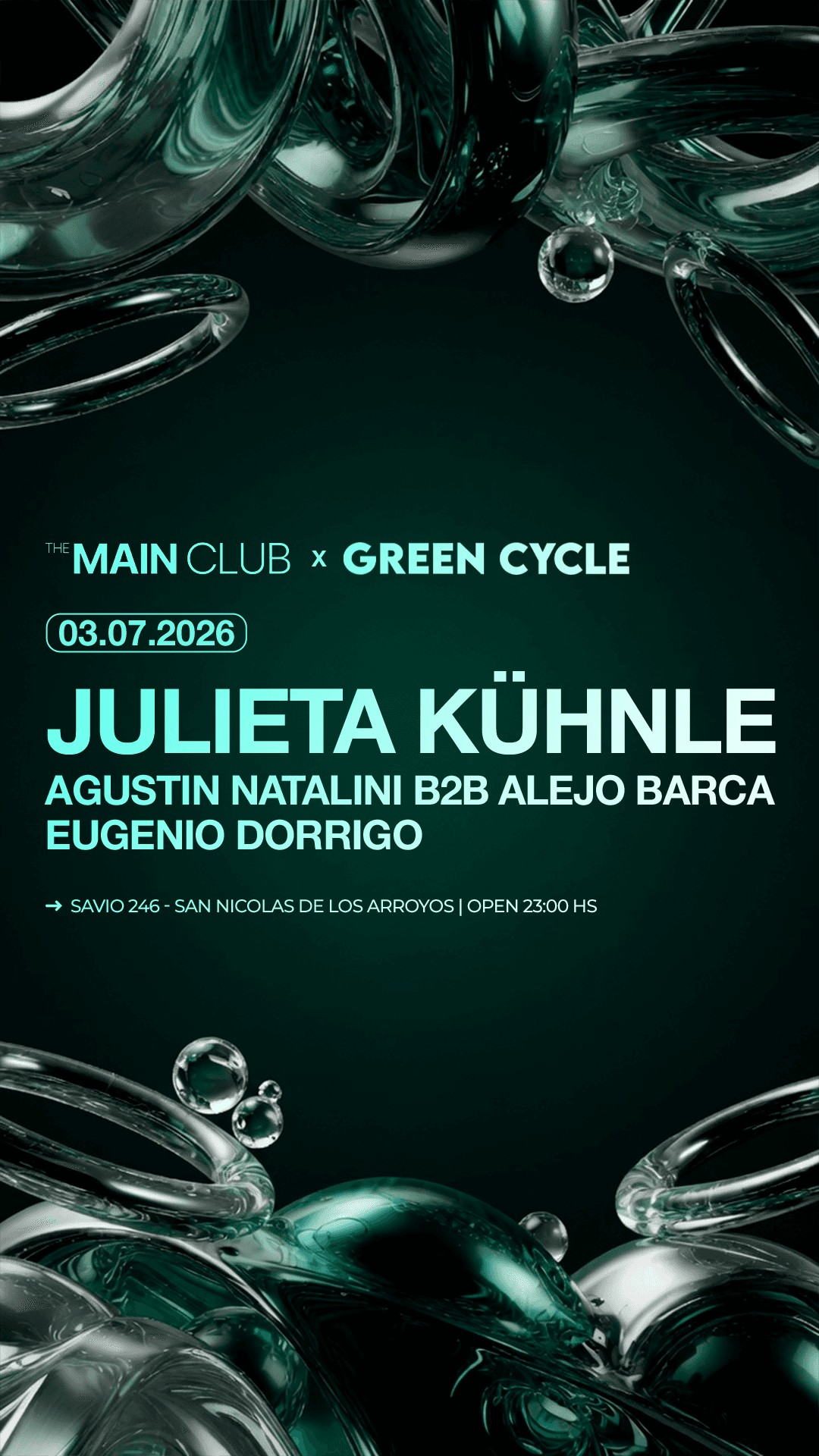 The Main Club x GreenCycle