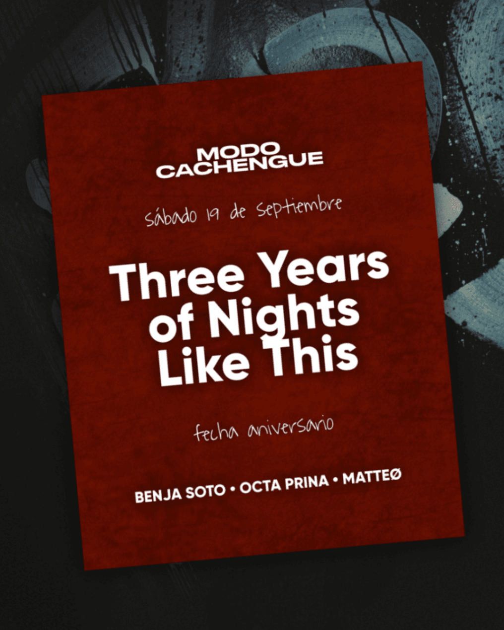 Especial Aniversario Modo Cachengue
