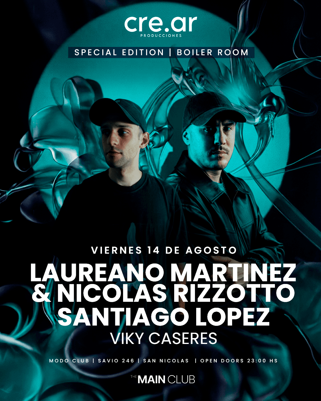 BOILER ROOM x Crear Producciones