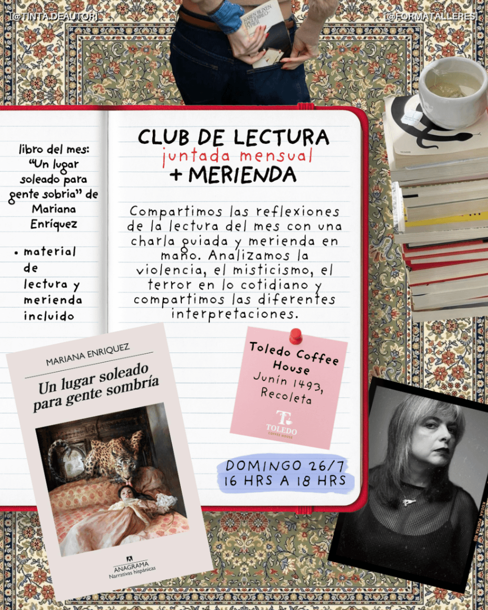 📖 Club de lectura – Edición merienda