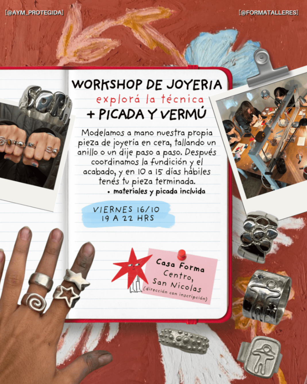 Workshop de Joyería 🪩🧷