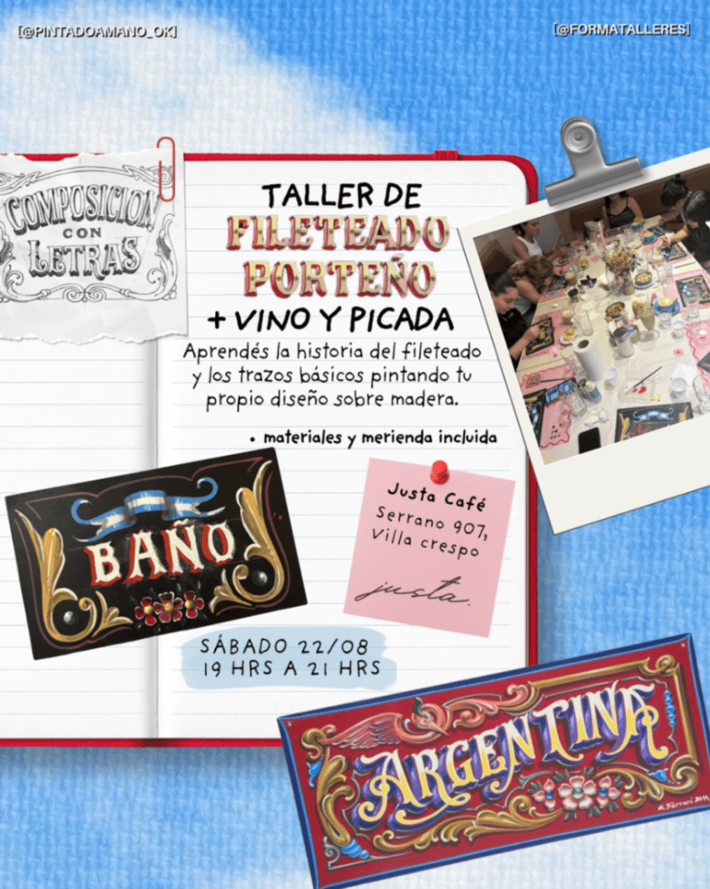 🇦🇷 Taller de Fileteado Porteño