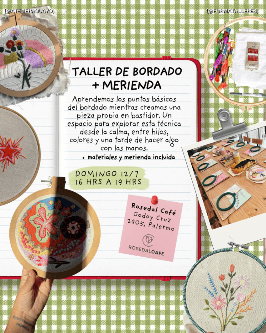 🪡 Taller de bordado