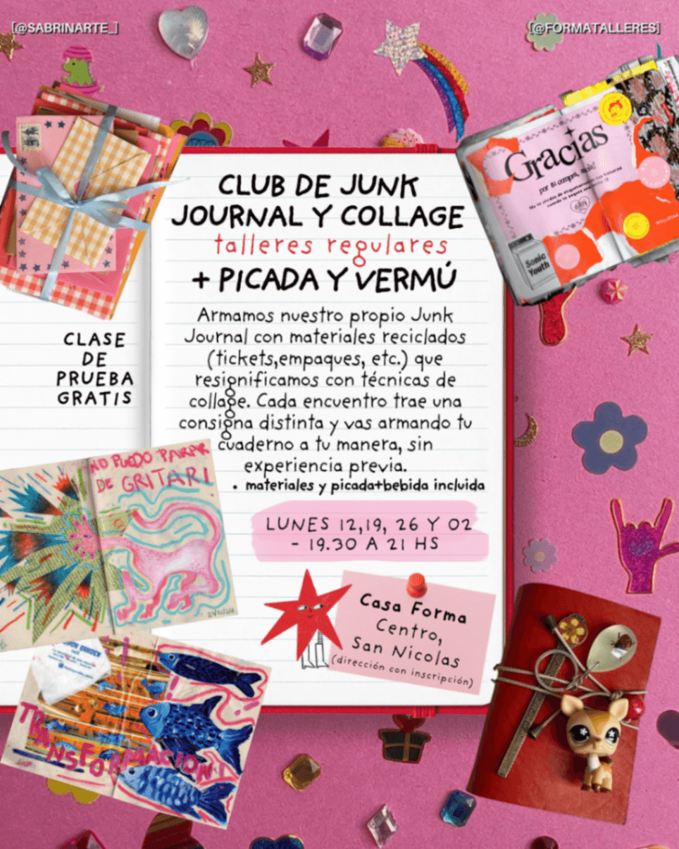 Club de Junk Journal y Collage 📓✂️