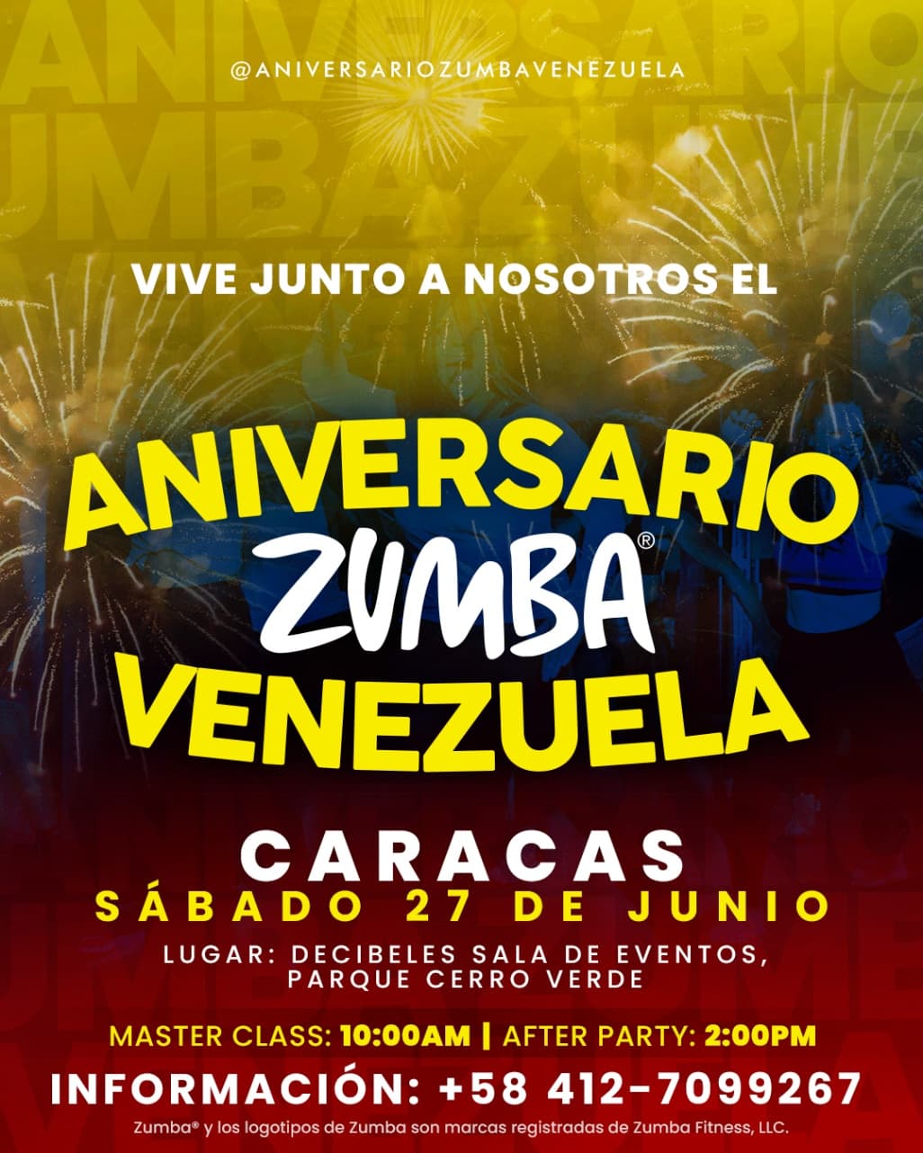 Aniversario Zumba® Venezuela