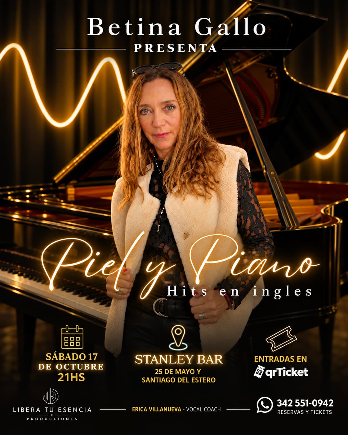 Betina Gallo "Piel y Piano"