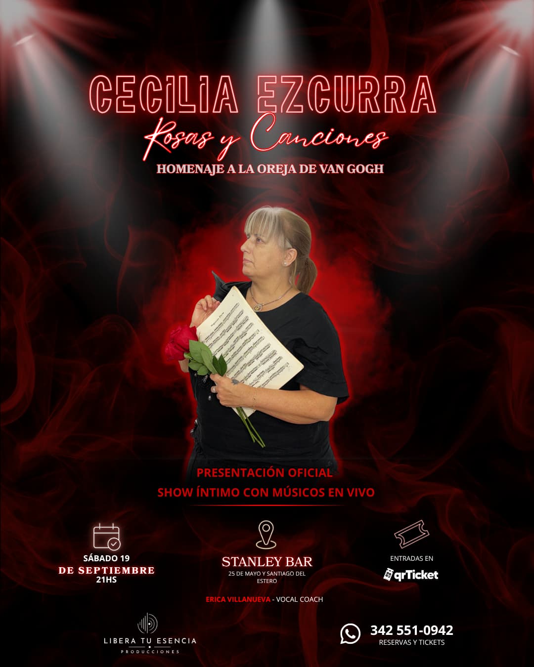 "Rosas y Canciones" - Cecilia Ezcurra