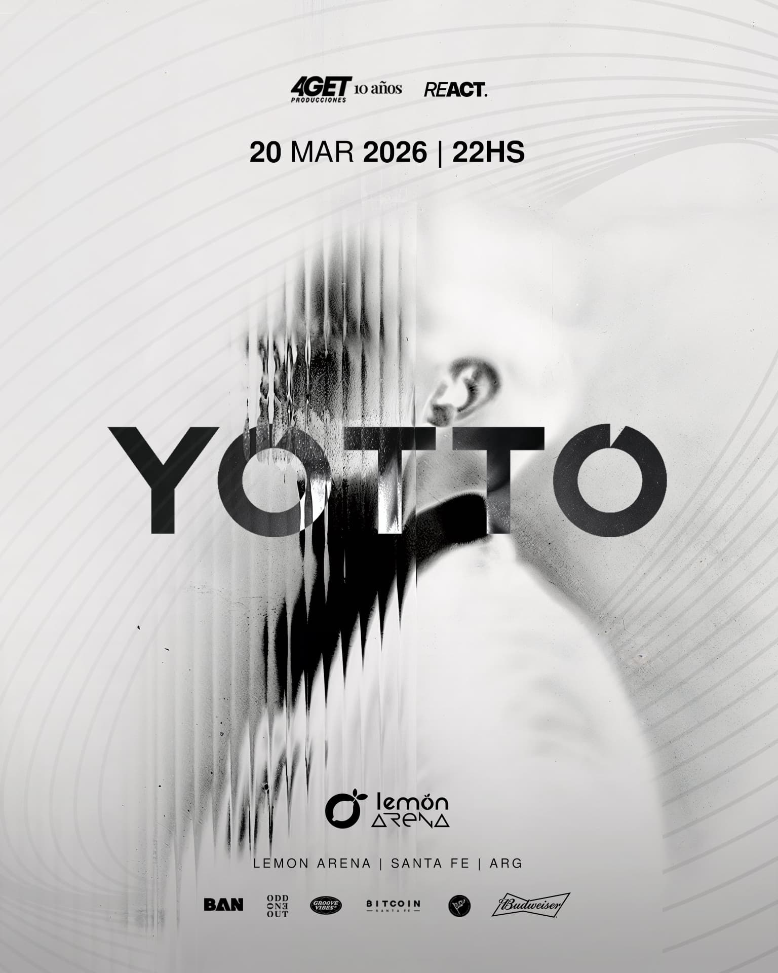 REACT y 4GET pres. YOTTO / LEMON ARENA