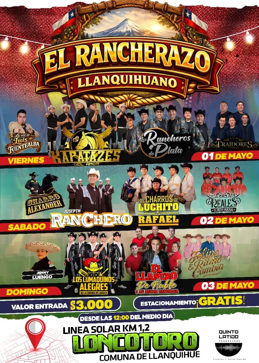 EL RANCHERAZO LLANQUIHUANO